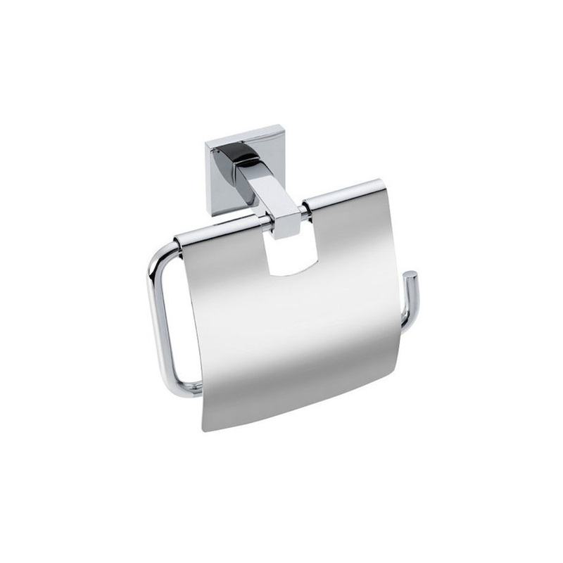 Cube Toilet Roll Holder With Lid